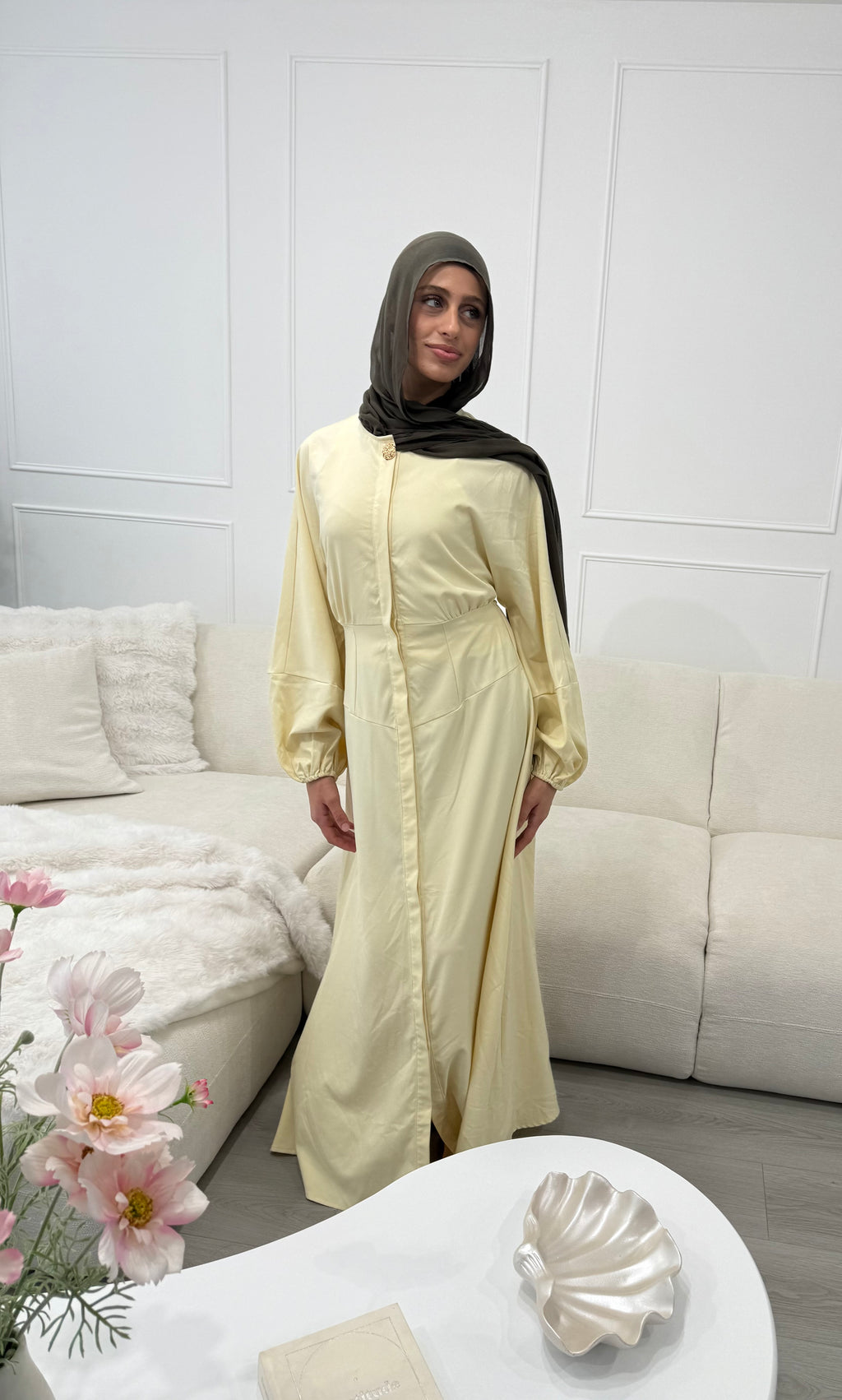 Samah Dress- Yellow