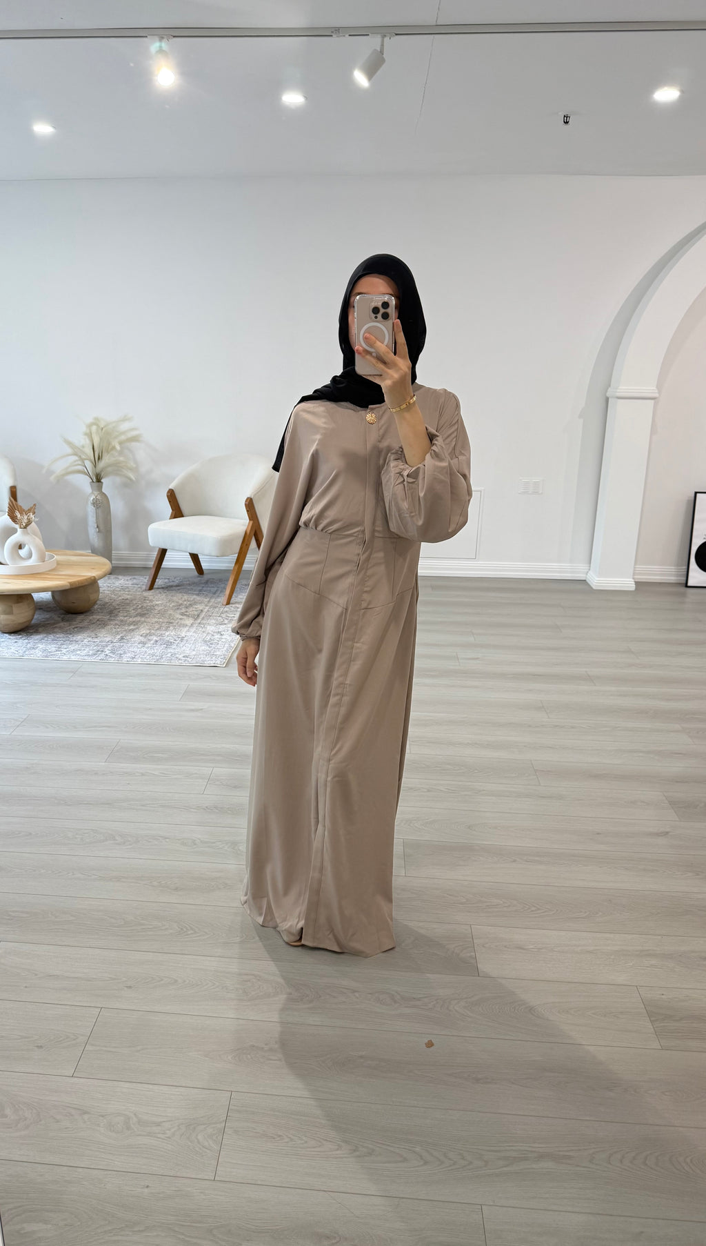 Samah Dress- Mocha