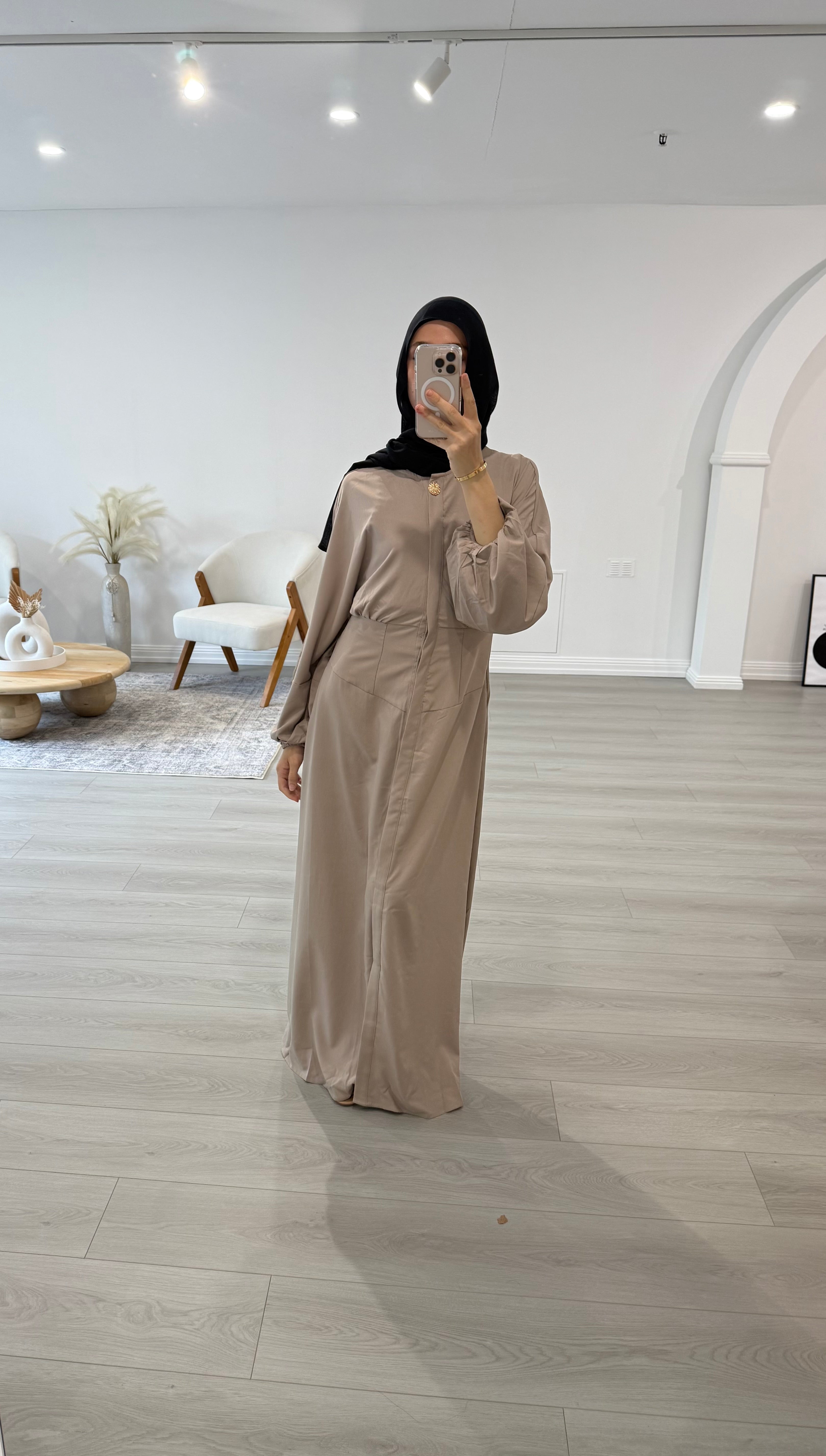 Samah Dress- Mocha