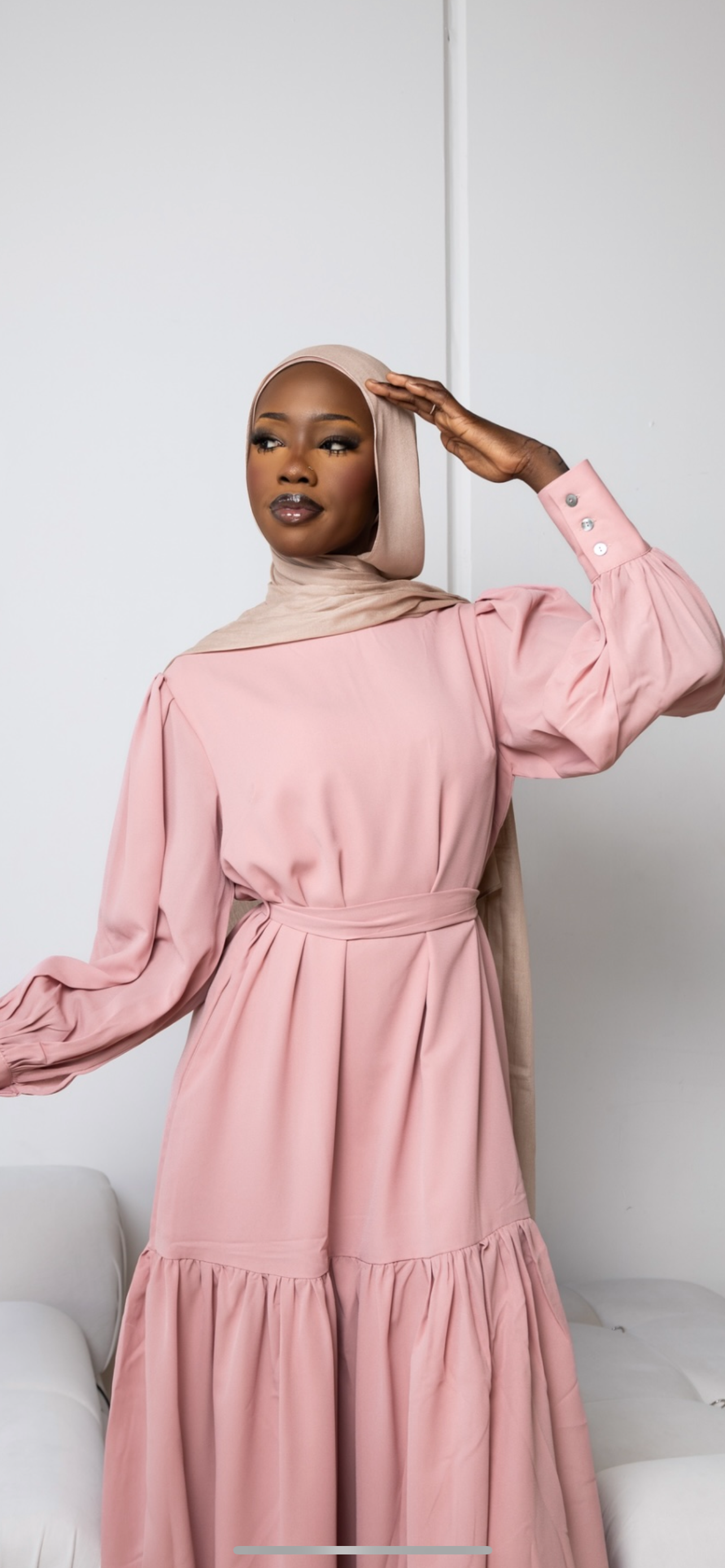 Premium Viscose Set- Nude