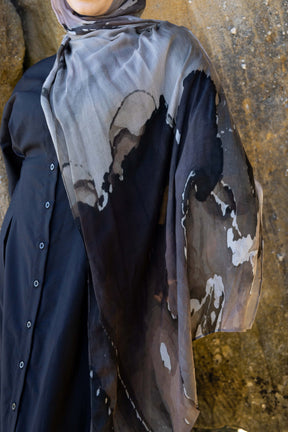 Bronzite- Printed Modal Hijab