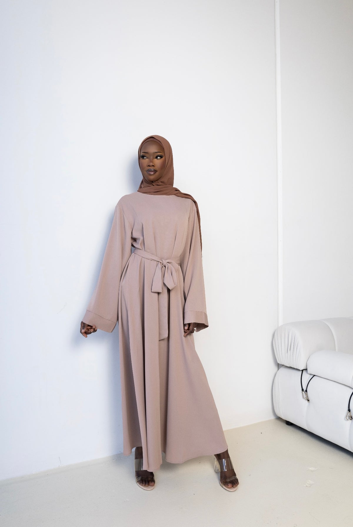 Manal Abaya - Beige