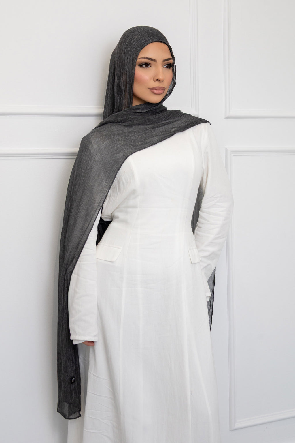 Smoke Textured Hijab