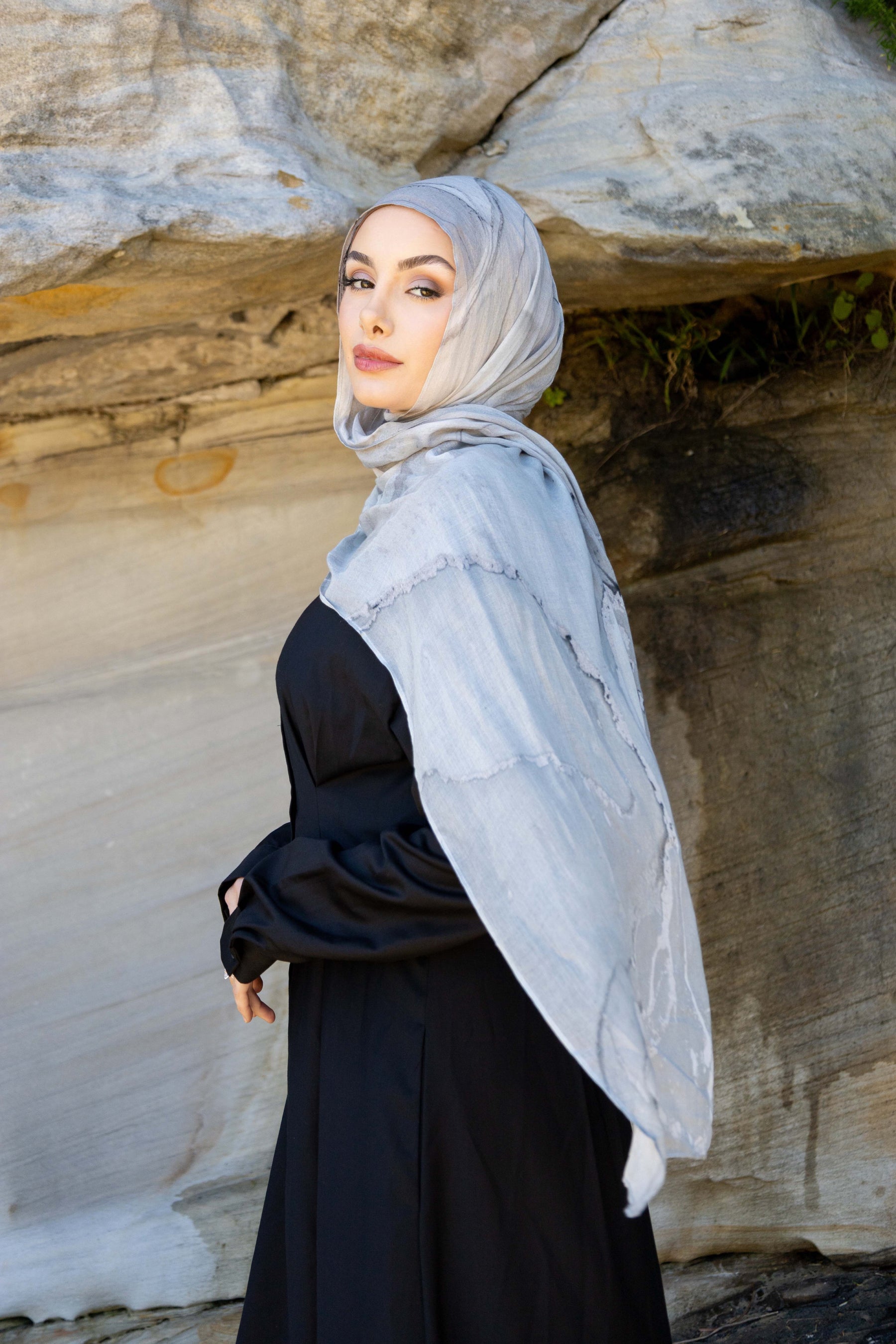 Mist- Printed Modal Hijab