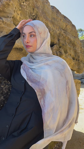 Opal- Printed Modal Hijab