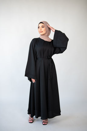 Manal Abaya - Black